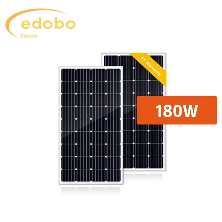 বাড়ির জন্য 180w সোলার প্যানেল