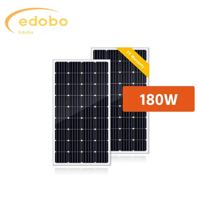 180w মনোক্রিস্টালাইন ফটোভোলটাইক প্যানেল