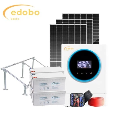 ব্যাটারি স্টোরেজ সহ 3kw সোলার পাওয়ার